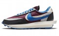 Sacai x Nike Waffle night maroon and team royal