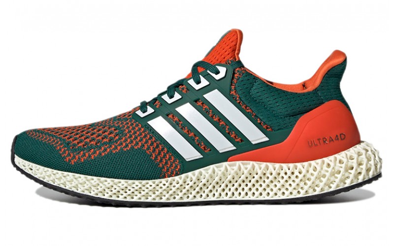 adidas Ultraboost 4D Miami Hurricanes TPU