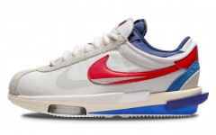 Sacai x Nike Cortez SP "White and University Red"