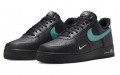 Nike Air Force 1 Low "Black Blue Lightning"