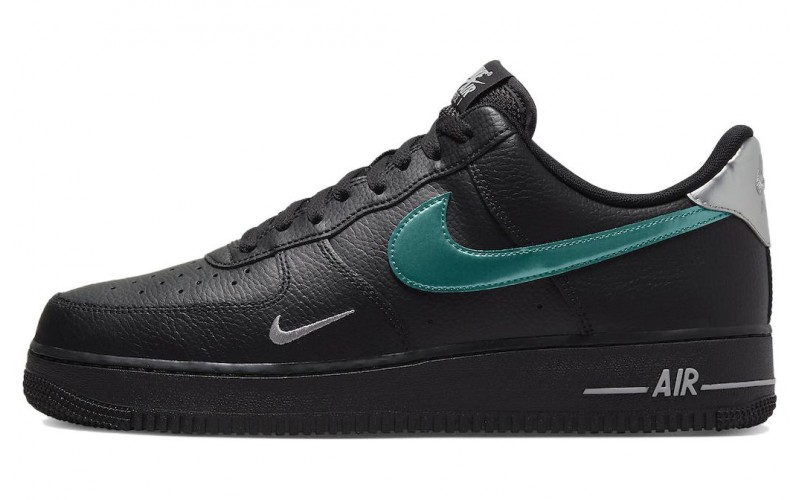 Nike Air Force 1 Low "Black Blue Lightning"