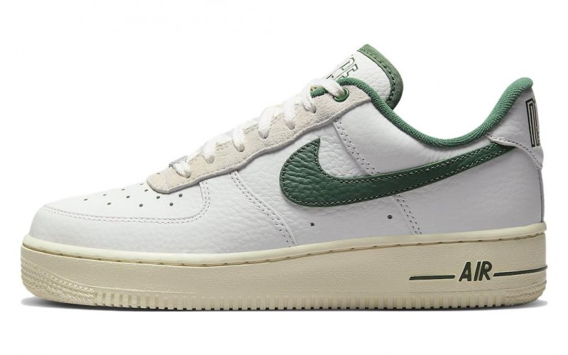 Nike Air Force 1 Low "Summit White and Gorge Green"