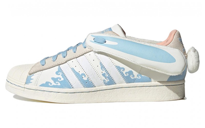 melting sadness x adidas originals Superstar Papercut