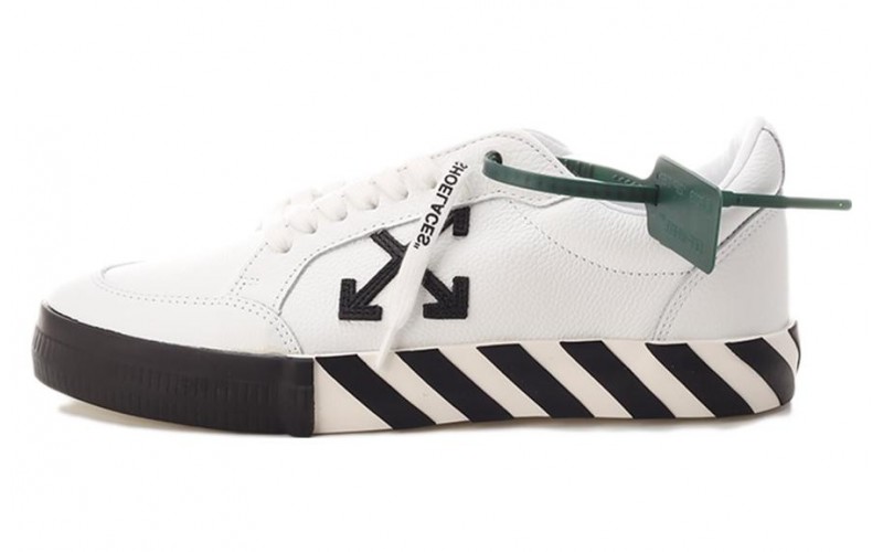 OFF-WHITE Vulc Low Leather