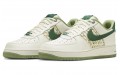 Nike Air Force 1 Low "Light Bone and Gorge Green"