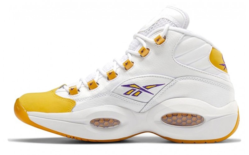 Reebok Question Mid "Yellow Toe"