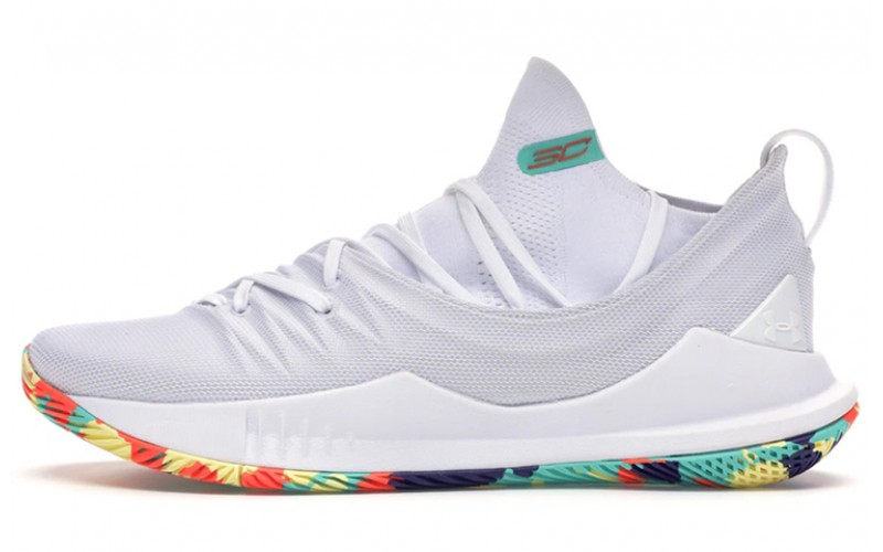 Under Armour CURRY 5 5 White Confetti