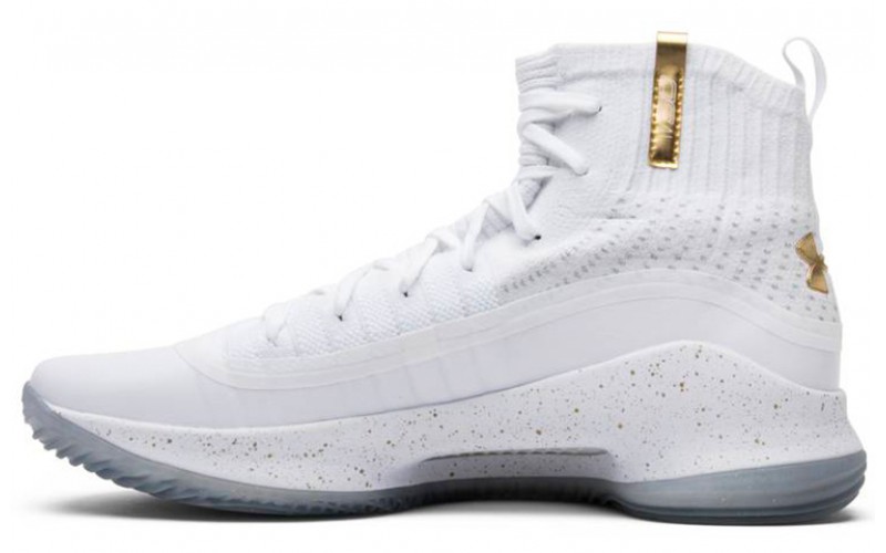 Under Armour Curry 4 4 White Gold