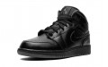 Jordan Air Jordan 1 Mid "Triple Black" GS