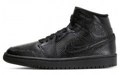 Jordan Air Jordan 1 Mid "Black Snakeskin"