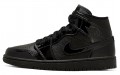 Jordan Air Jordan 1 Mid Triple Black