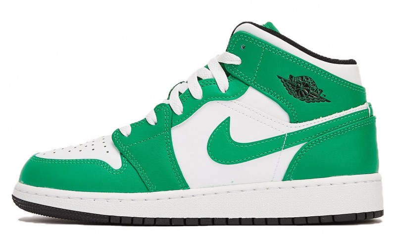 Jordan Air Jordan 1 Mid "Lucky Green" GS