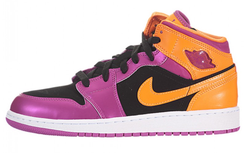 Jordan Air Jordan 1 Mid Bright Citrus GS