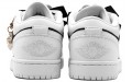 Jordan Air Jordan 1 Low Quilted "Triple White"