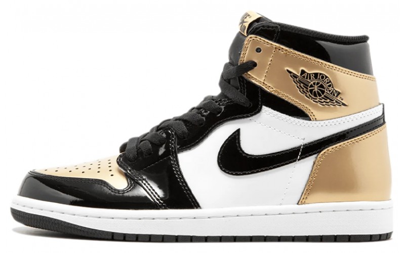 Jordan Air Jordan 1 High Nrg Patent Gold Toe