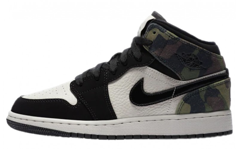 Jordan Air Jordan 1 Mid Camo GS