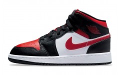 Jordan Air Jordan 1 Mid Alternate Bred Toe GS