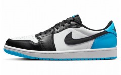 Jordan Air Jordan 1 Low 'Black and Dark Powder Blue'