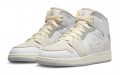 Jordan Air Jordan 1 Mid SE Craft "White and Phantom" GS