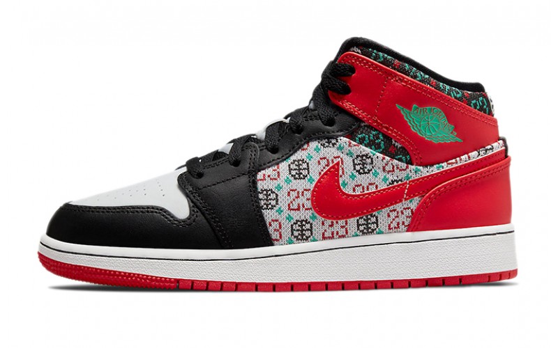 Jordan Air Jordan 1 "Ugly Christmas Sweater" GS