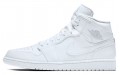 Jordan Air Jordan 1 Mid "Triple White"