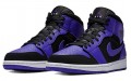 Jordan Air Jordan 1 Mid Black Dark Concord