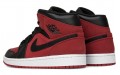 Jordan Air Jordan 1 Mid "Banned" Gym Red Black