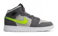 Jordan Air Jordan 1 Mid Gunsmoke Volt GS