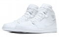 Jordan Air Jordan 1 Mid "Triple White"