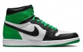 Jordan Air Jordan 1 High OG Black and Lucky Green GS