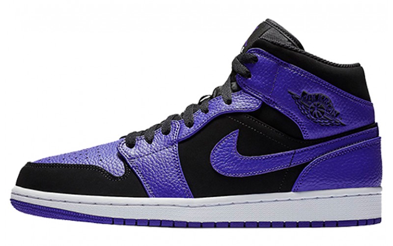 Jordan Air Jordan 1 Mid Black Dark Concord