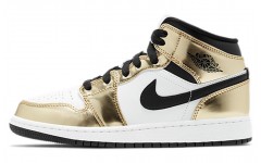 Jordan Air Jordan 1 Mid Metallic Gold GS