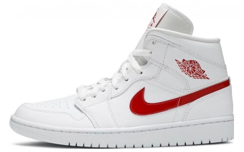 Jordan Air Jordan 1 Mid White University Red