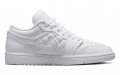 Jordan Air Jordan 1 low quilted "triple white"