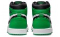 Jordan Air Jordan 1 High OG Black and Lucky Green GS