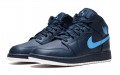 Jordan Air Jordan 1 Mid "Obsidian" GS