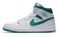 Jordan Air Jordan 1 Mid White Mystic Green