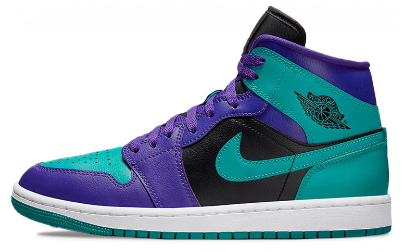 Jordan Air Jordan 1 Mid Black Grape