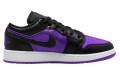 Jordan Air Jordan 1 Low "Black Purple" GS