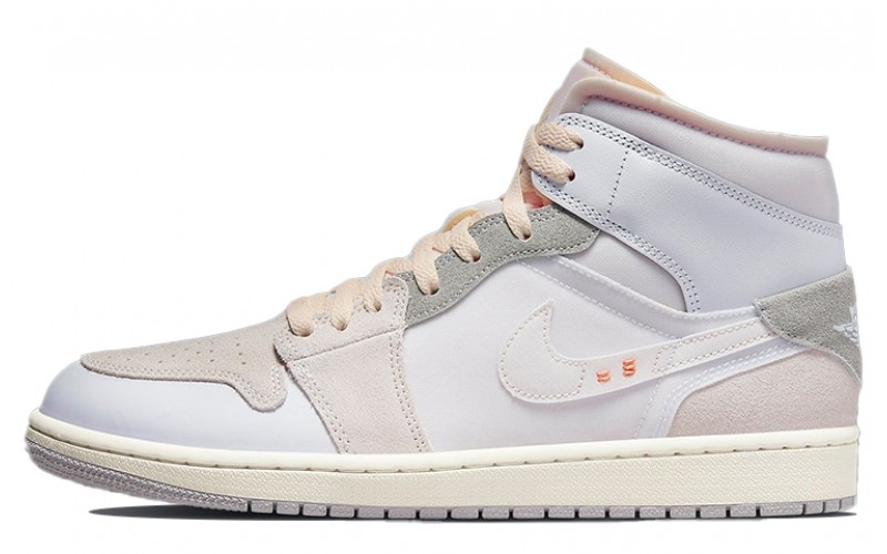 Jordan Air Jordan 1 mid se craft "white and phantom"