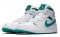 Jordan Air Jordan 1 Mid White Mystic Green