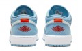 Jordan Air Jordan 1 Low Blue Stitch GS