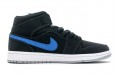 Jordan Air Jordan 1 Mid BlackRed-Royal GS