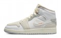 Jordan Air Jordan 1 Mid SE Craft "White and Phantom" GS