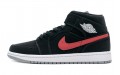 Jordan Air Jordan 1 Mid BlackRed-Royal GS