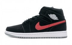 Jordan Air Jordan 1 Mid BlackRed-Royal GS