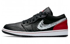 Jordan Air Jordan 1 Low Brushstroke Swoosh