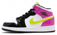 Jordan Air Jordan 1 Mid "Patent Leather" GS