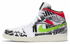 Jordan Air Jordan 1 Mid All Over Logos