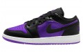 Jordan Air Jordan 1 Low "Black Purple" GS